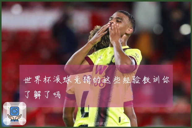 世界杯滚球竞猜的这些经验教训你了解了吗