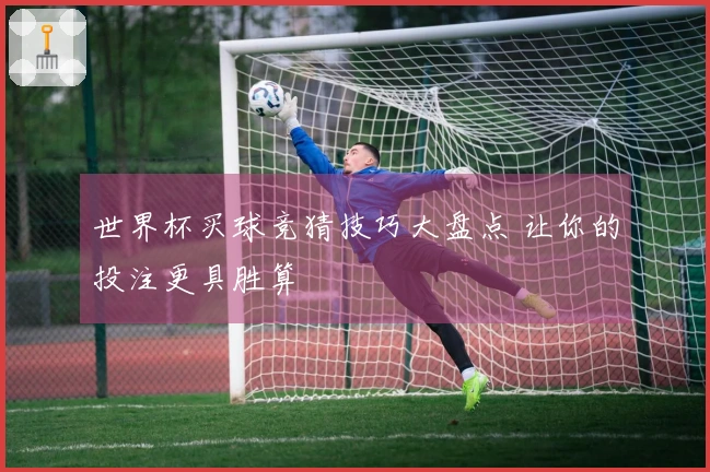 世界杯买球竞猜技巧大盘点 让你的投注更具胜算