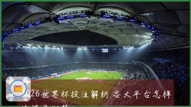 2026世界杯投注解析 各大平台怎样选择更划算
