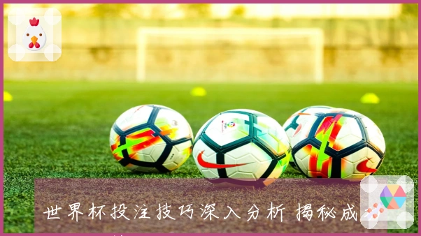 世界杯投注技巧深入分析 揭秘成功的投注策略
