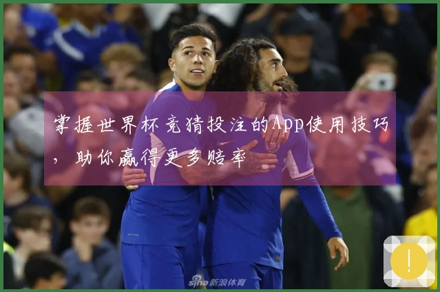 掌握世界杯竞猜投注的App使用技巧，助你赢得更多赔率