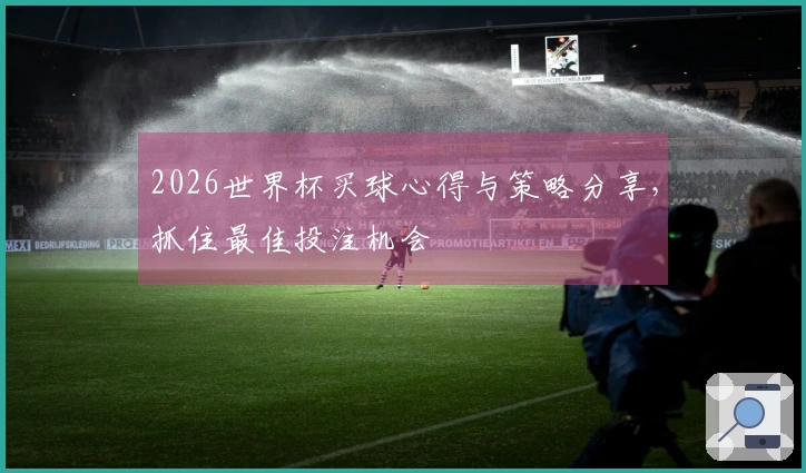 2026世界杯买球心得与策略分享，抓住最佳投注机会